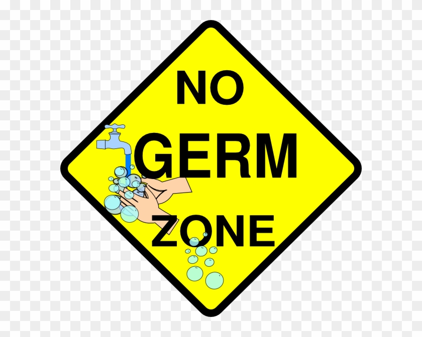 Germs Clipart - Clipart Kid - Safety Signs In School #536812
