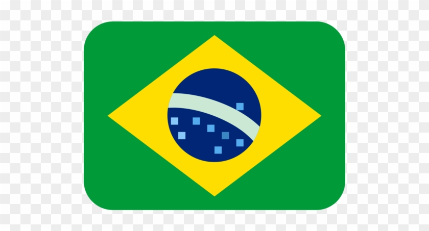Brazil Emoji World - Emoji Bandeira Do Brasil #536829