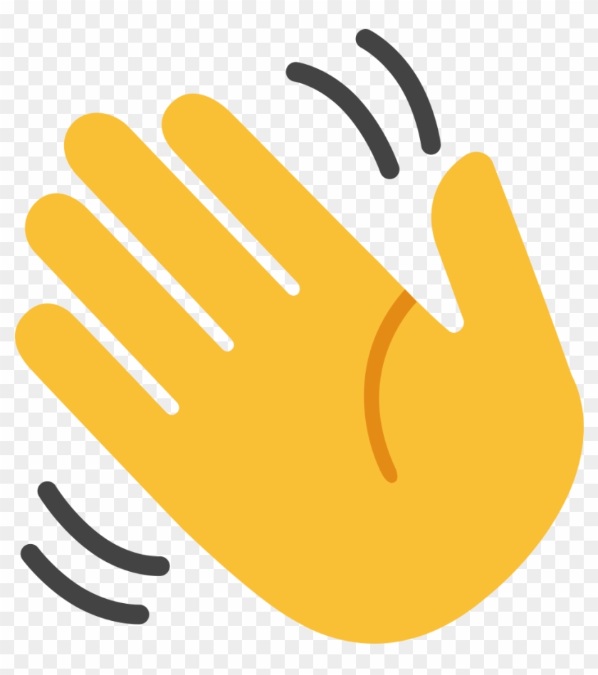 File - Emoji U1f44b - Svg - Waving Hand Emoji Png #536857