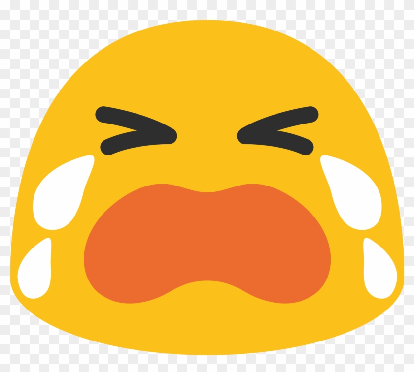 File - Emoji U1f62d - Svg - Emoji Blob #536859
