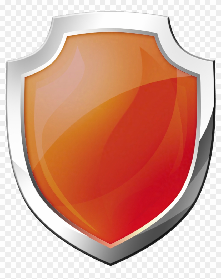 Orange Shield Png Image, Free Picture Download - Orange Shield Png #536895