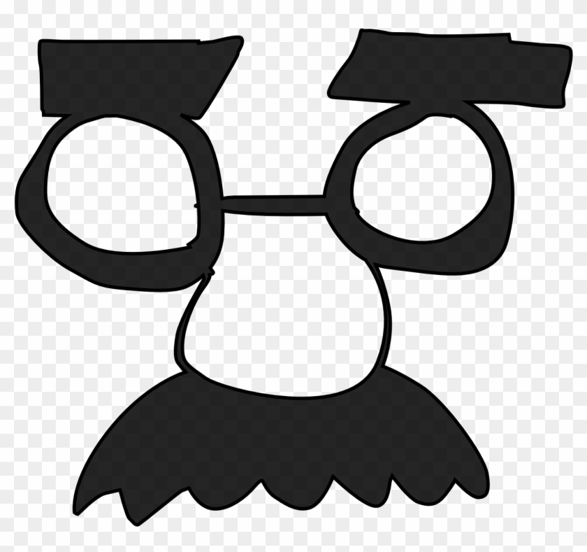 Disguise Costume Clothing Groucho Glasses Clip Art - Disguise #536916