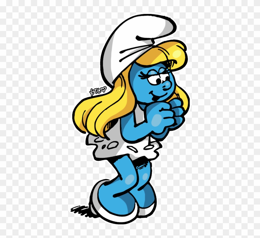 Smurfette - Smurfs Coloring Pages #536926