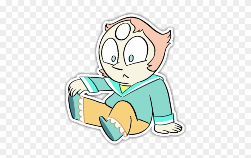 Classroom Gems Baby Pearl Sticker Stevenuniverse Pearl - Pearl #537143