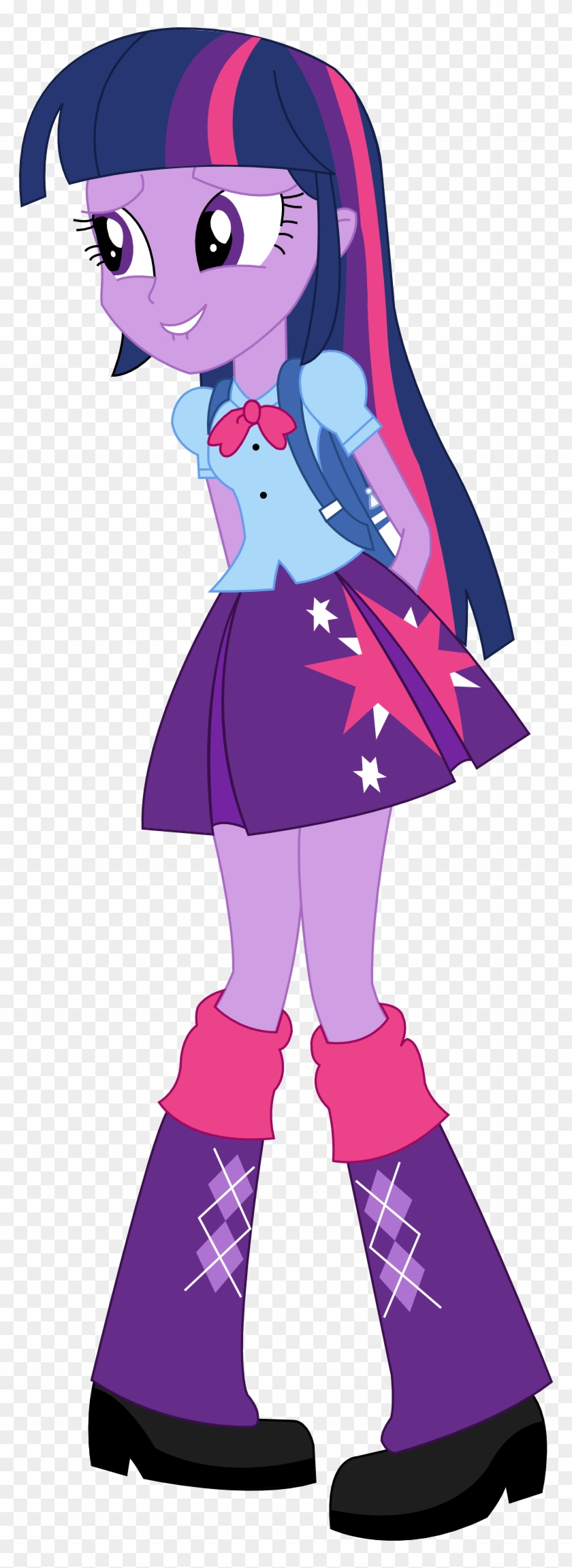 Sketchmcreations, Backpack, Boots, Clothes, Cute, Dork, - Twilight Sparkle Eg Vector #537152