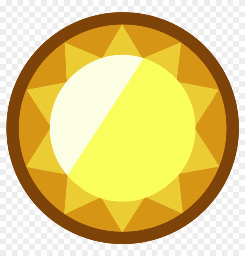 Gemstone Clipart Orange Gem - Steven Universe Topaz Gem #537207