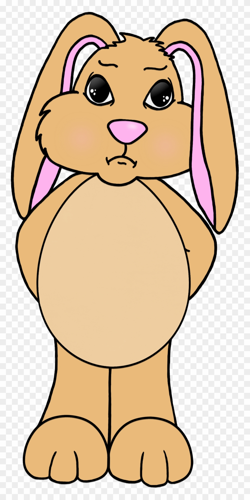 Sad Bunny Clipart - Little Bunny Foo Foo Clip Art #537216