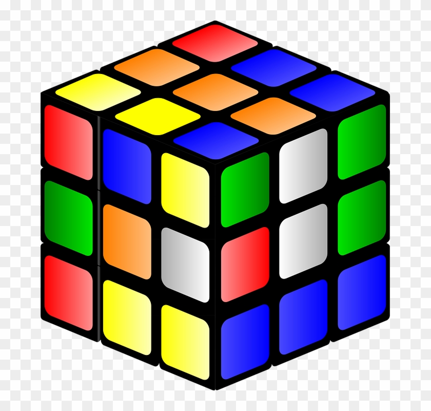 Rubik's Cube - Rubik's Cube Clip Art #537372