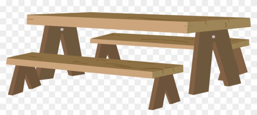 Picnic Table - Free Transparent Picnic Table Clipart #537389