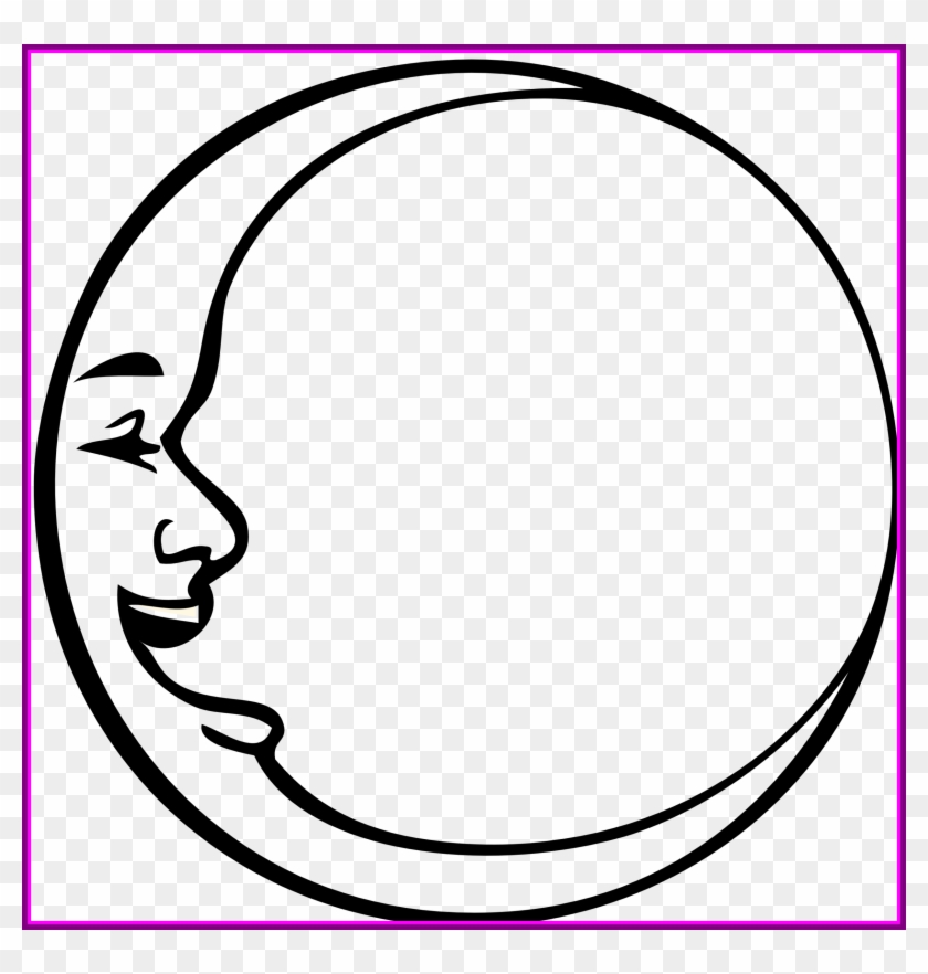 Stunning For U Triple Moon Symbol Outline Clipart To - Black And White Crescent Moon #537427