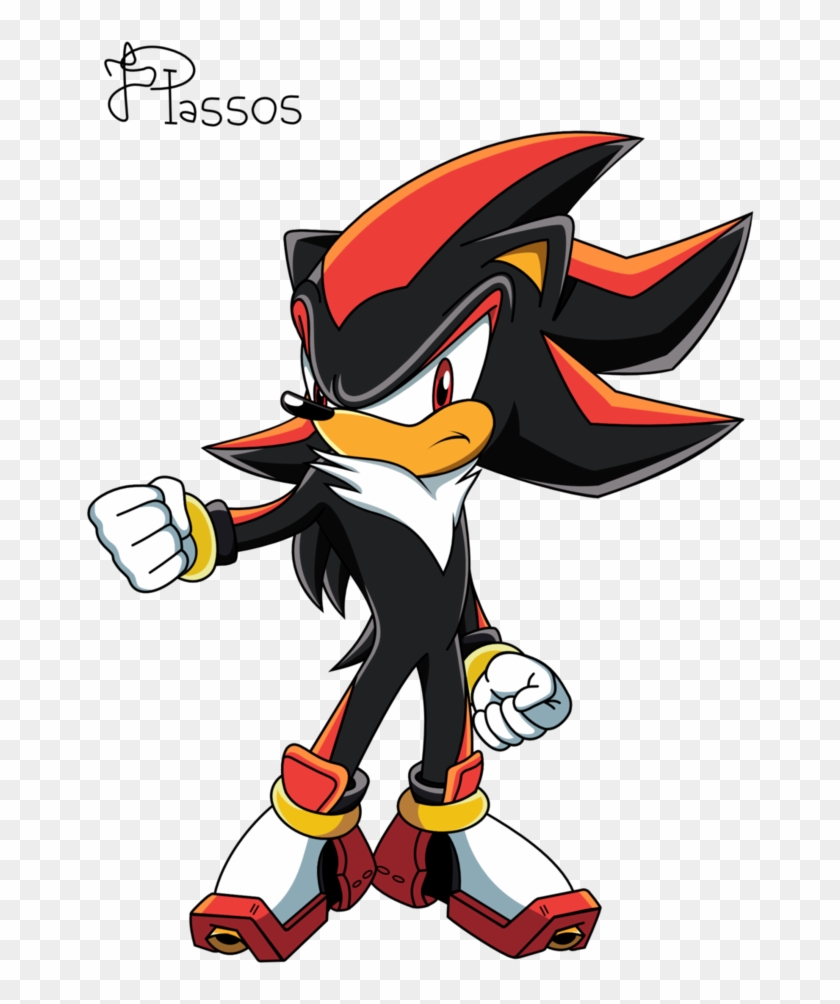 Shadow The Hedgehog Sonic X Style - Shadow The Hedgehog From Sonic X #537450