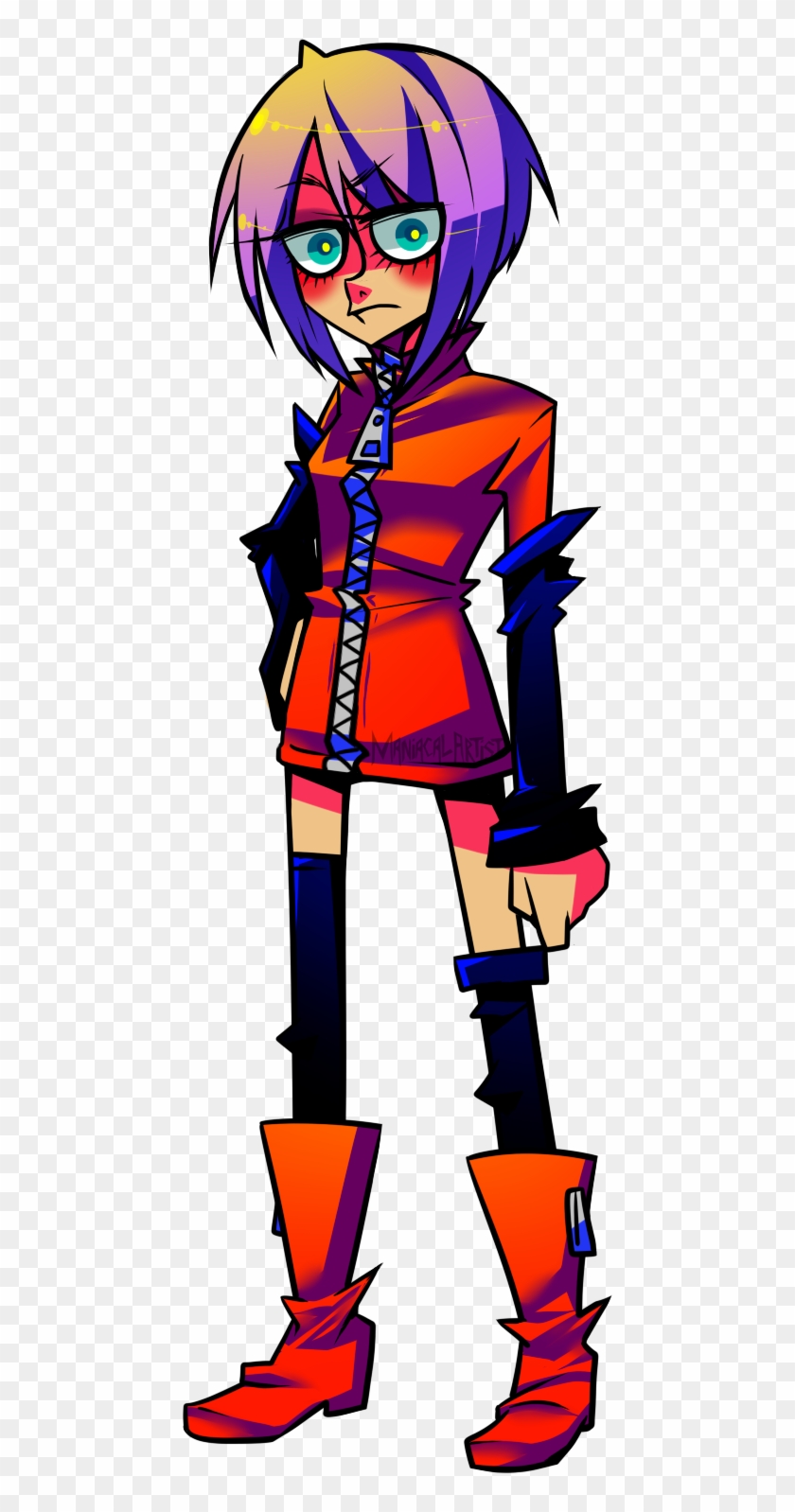 Protagonist By Krooked-glasses - Cartoon #537475