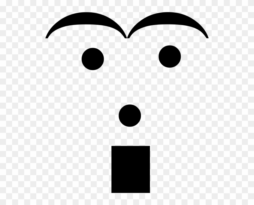 Text Smiley Astonishment Clip Art - Clip Art #537725