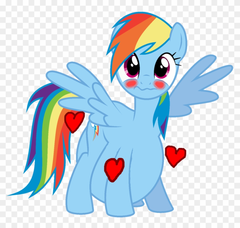 That Strange Feeling Inside By Dashievore - My Little Pony Vector Png #537850