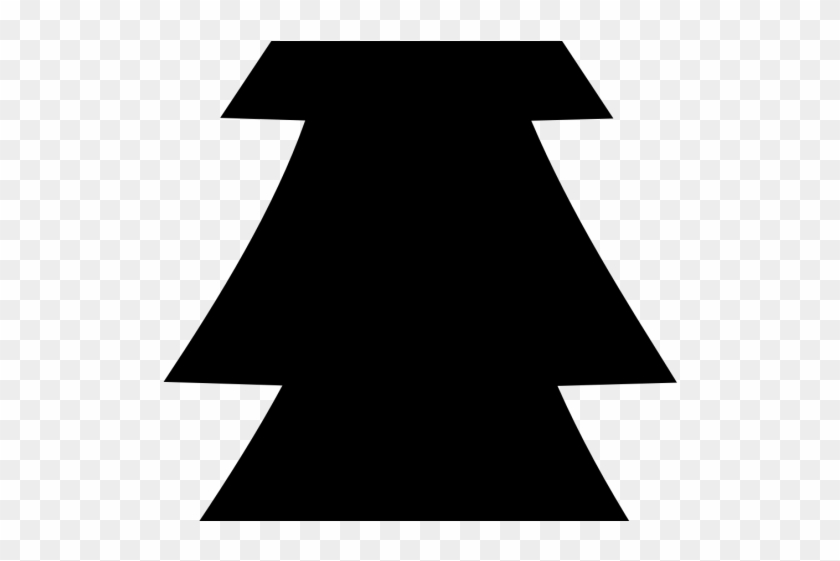 Silhouettes Clipart Xmas - Christmas Tree #537872