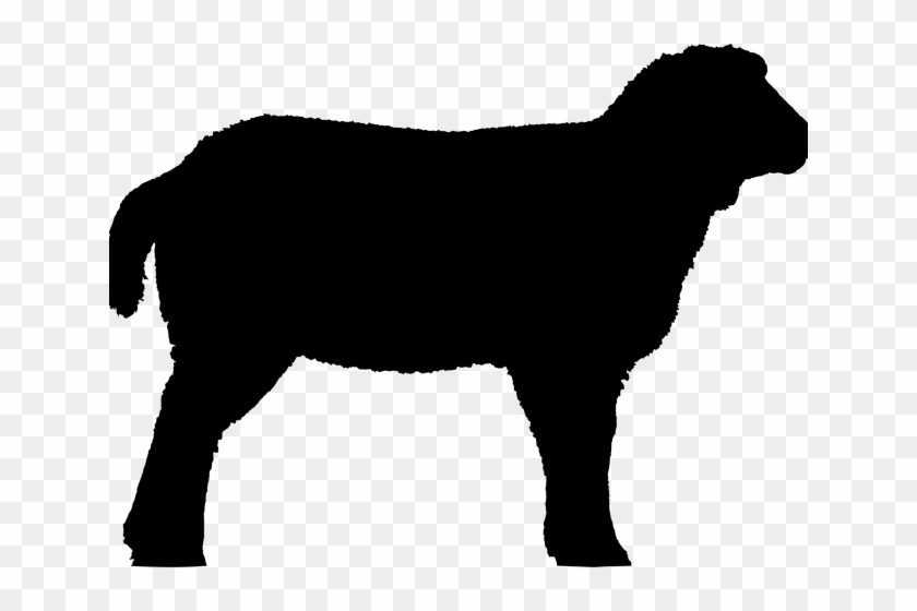 Silhouettes Clipart Public Domain - Show Cattle Clip Art #537905