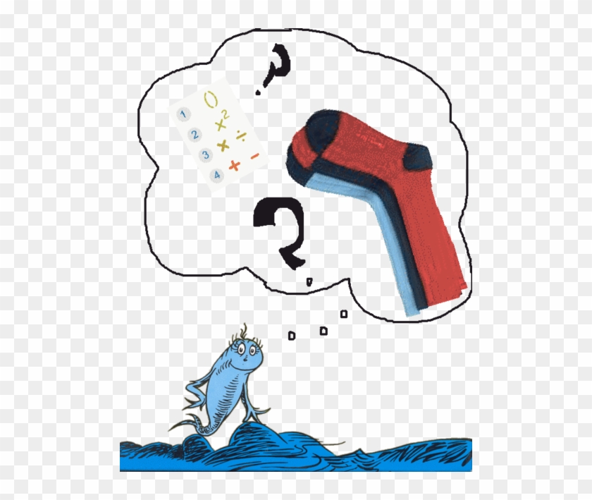 Hmm I'm Not Sure What The Order Of Operations Is Here - One Fish Two Fish Red Fish Blue Fish Clip Art #538076