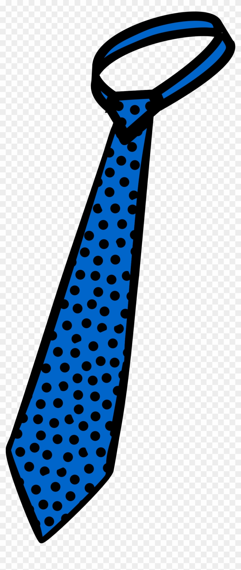 Polka-dot Tie - Clipart Of A Tie #538120