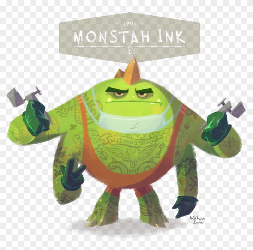 The Third Edition Of Monster Office Project, Featuring - Monsters Characters Designs #538147