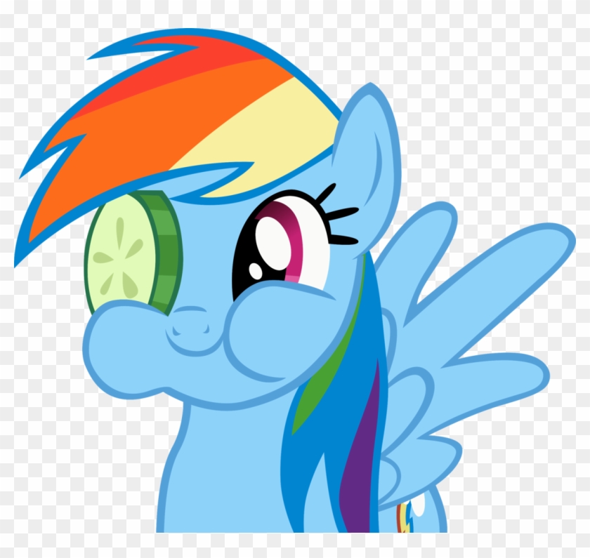 Cucumber, Cucumber Pirate, Ponyville Confidential, - My Little Pony Rainbow Dash Gasp #538171