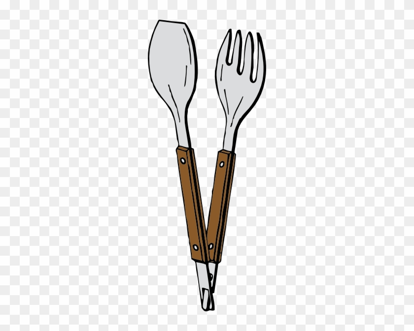 Salad Tongs Clip Art Free Vector 4vector - Salad Tongs Clip Art #538195