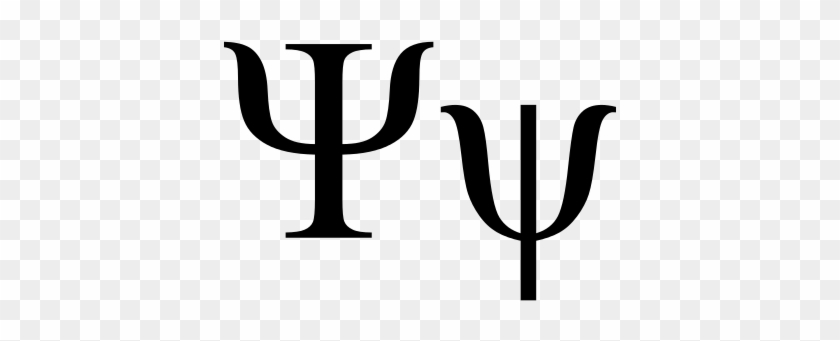 Psi, The Greek Letter And Symbol Of Psychology Which - Psi Vector #538402