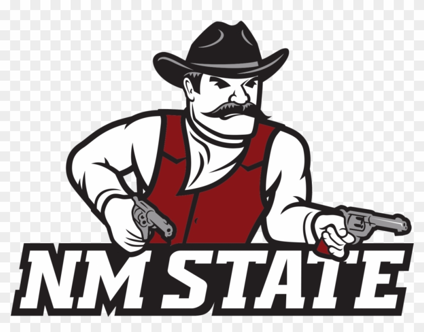The Primary Mark Of Nmsu Athletics Features Pistol - New Mexico State Aggies #538491