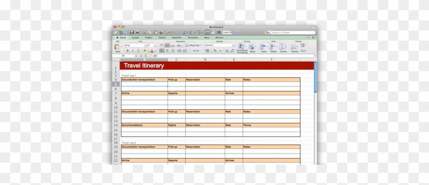 27 Images Of Microsoft Travel Itinerary Template - Microsoft Templates Travel Itinerary #538499