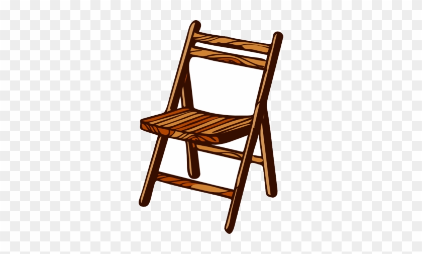 Beach Chair Clipart No Watermark - Wooden Chair Clipart #538580