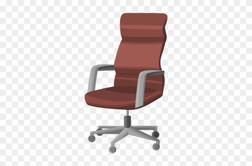 Swivel Office Chair Clipart Transparent Png - Desk Chair Transparent Background Png #538586
