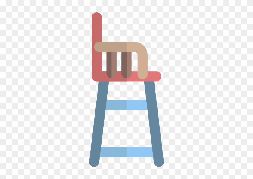 Chair Clipart Baby Chair - Baby High Chair Icon #538607