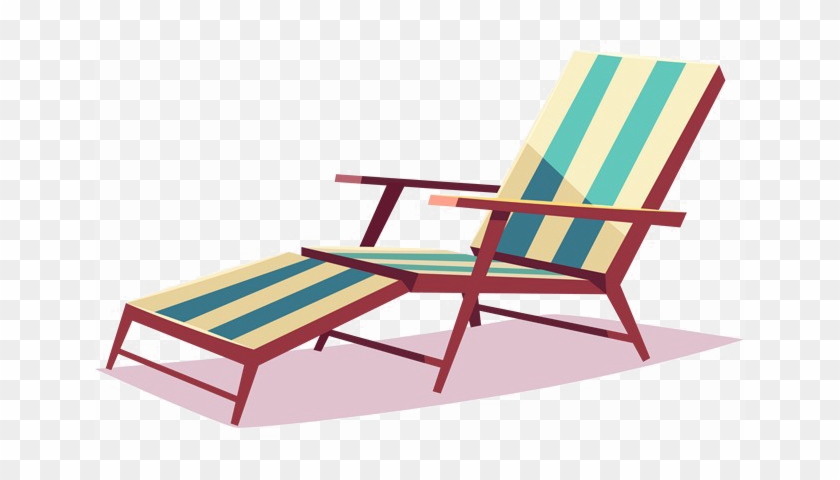 Deck Chair Png Clipart - Drawing #538687