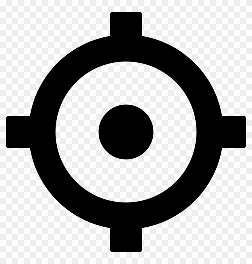 Weapon Crosshair Vector - Crosshair Icon Png #538741