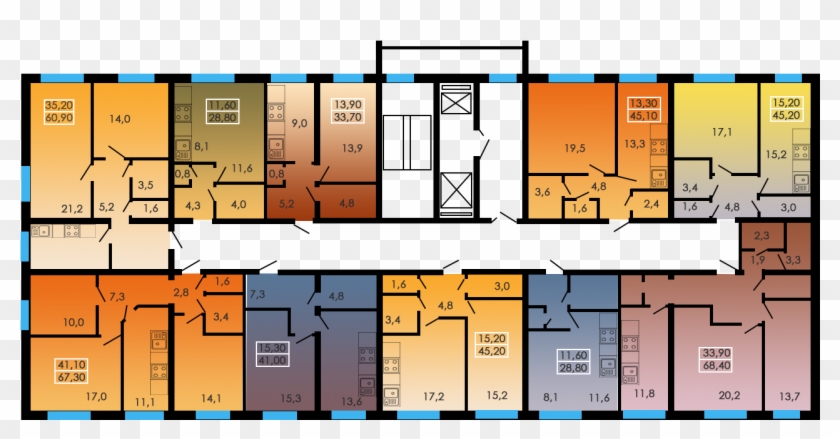 Sity Park Struktura - Floor Plan #538963