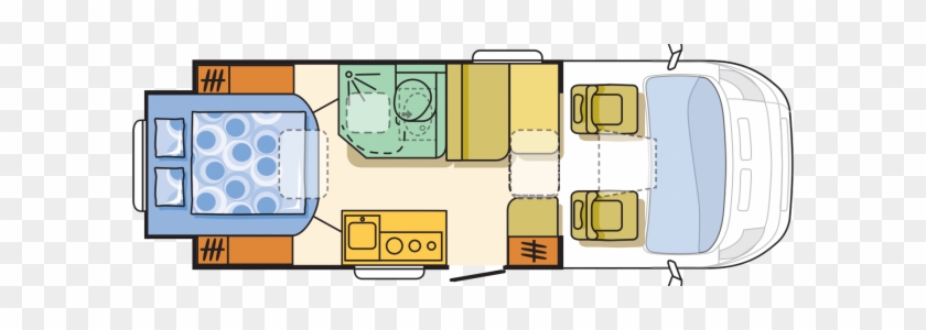 Die Raumaufteilung Im Fahrzeug - Adria Compact Sp #539001