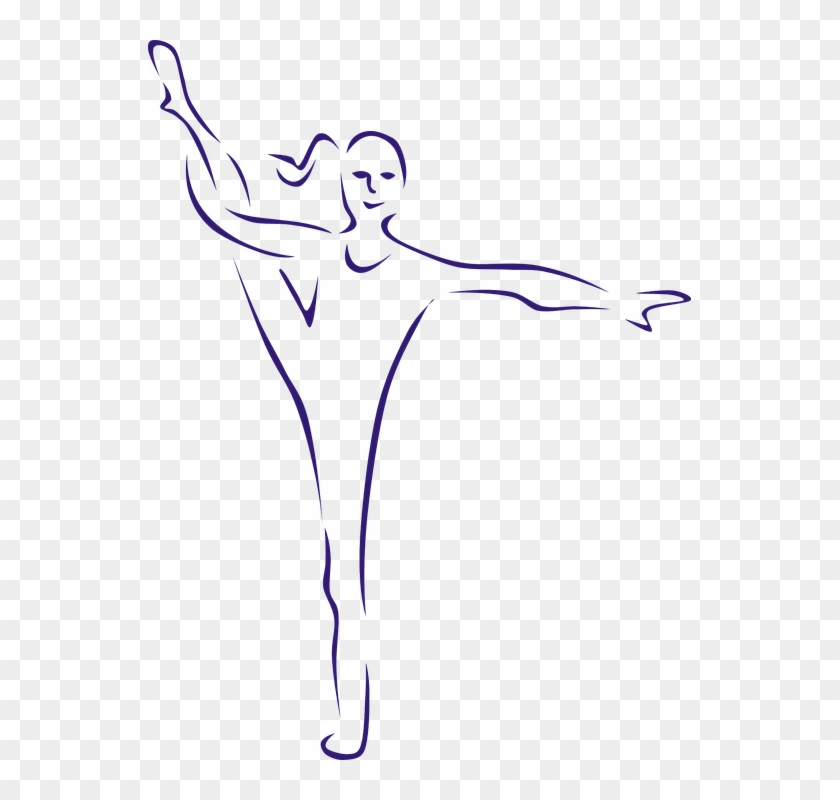 Gymnastic Art 28, Buy Clip Art - Kolay Jimnastik Hareketleri Çizimleri #539060