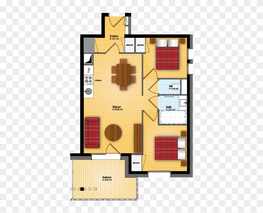 Retour - Floor Plan #539082