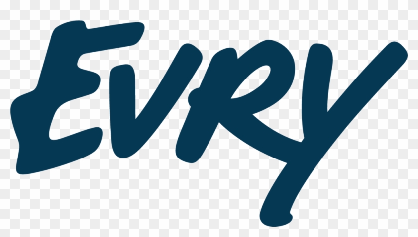 Evry-logo Rgb Word - Evry Logo #539159