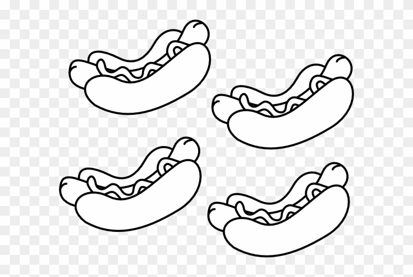 Hot Dog Clip Art #539162