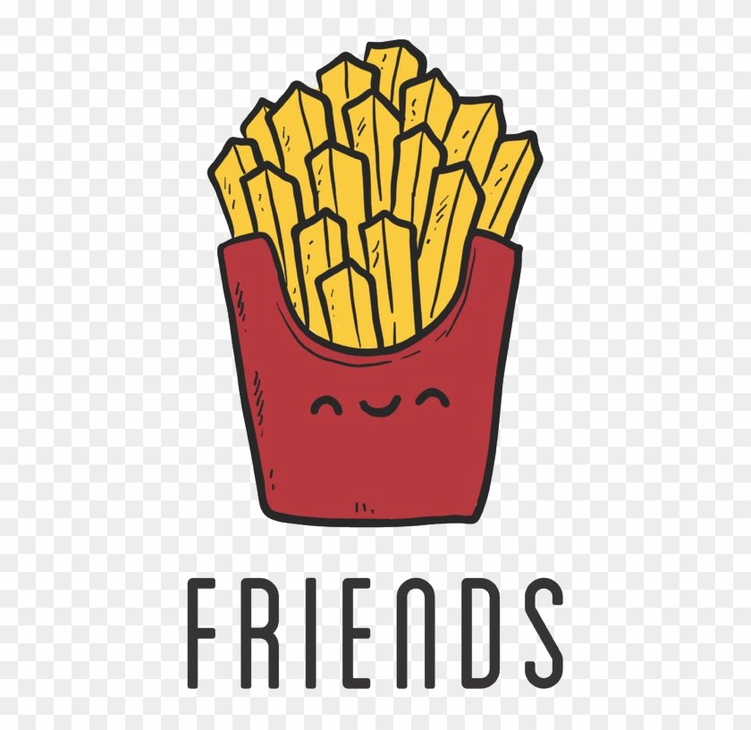 Fish And Chips French Fries Best Friends Forever Wallpaper - Papel De Parede Best Friends Forever #539180