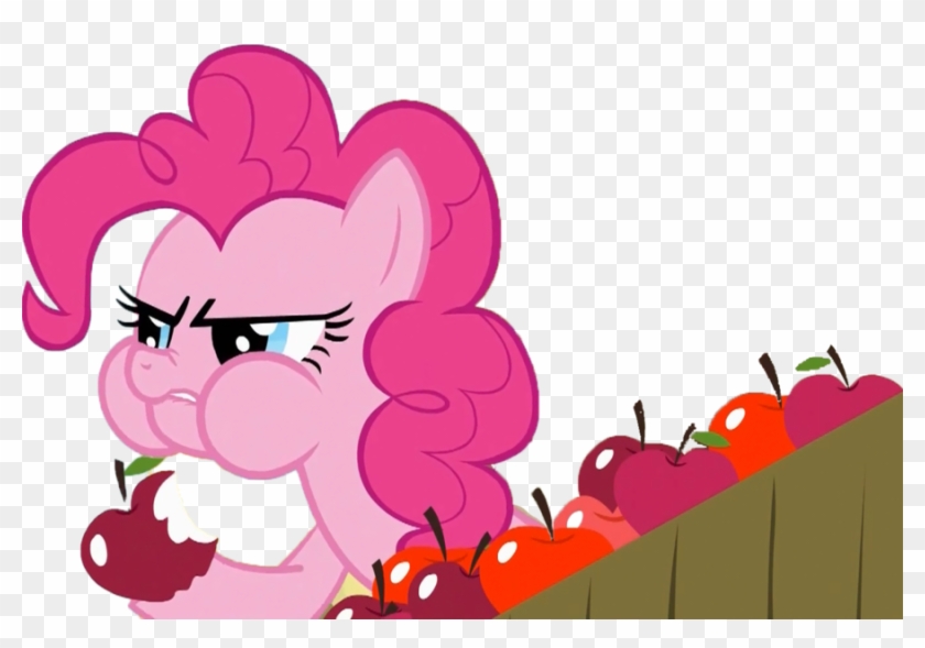 Pinkie Pie Eating Apple By Bc-programming - Mlp Pinkie Pie Eat Apple #539181