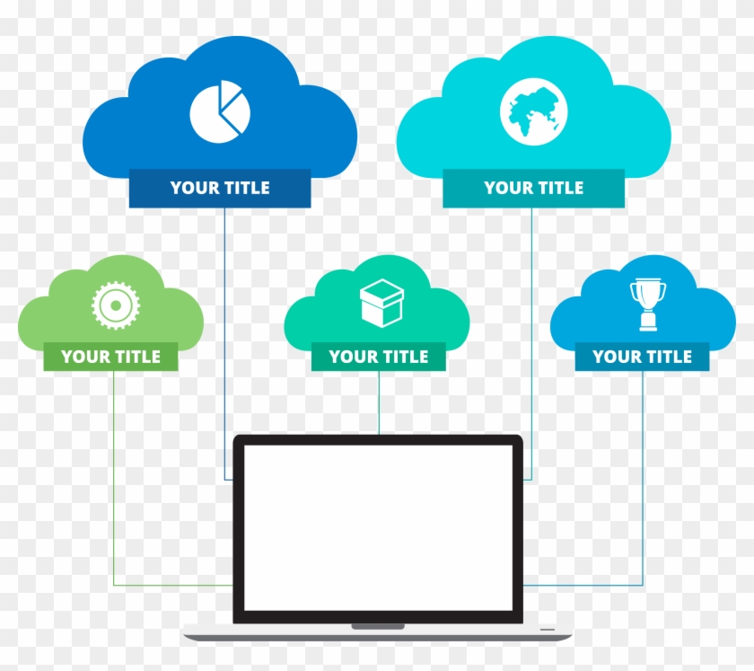Infographic Cloud Chart Illustration - Infographic Cloud Chart Illustration #539405