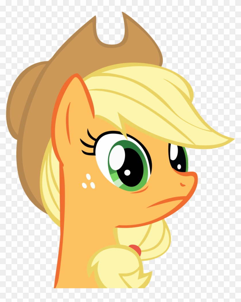 Applejack Is Tired By Dacowta Applejack Is Tired By - Apple Jack Funny Face #539451