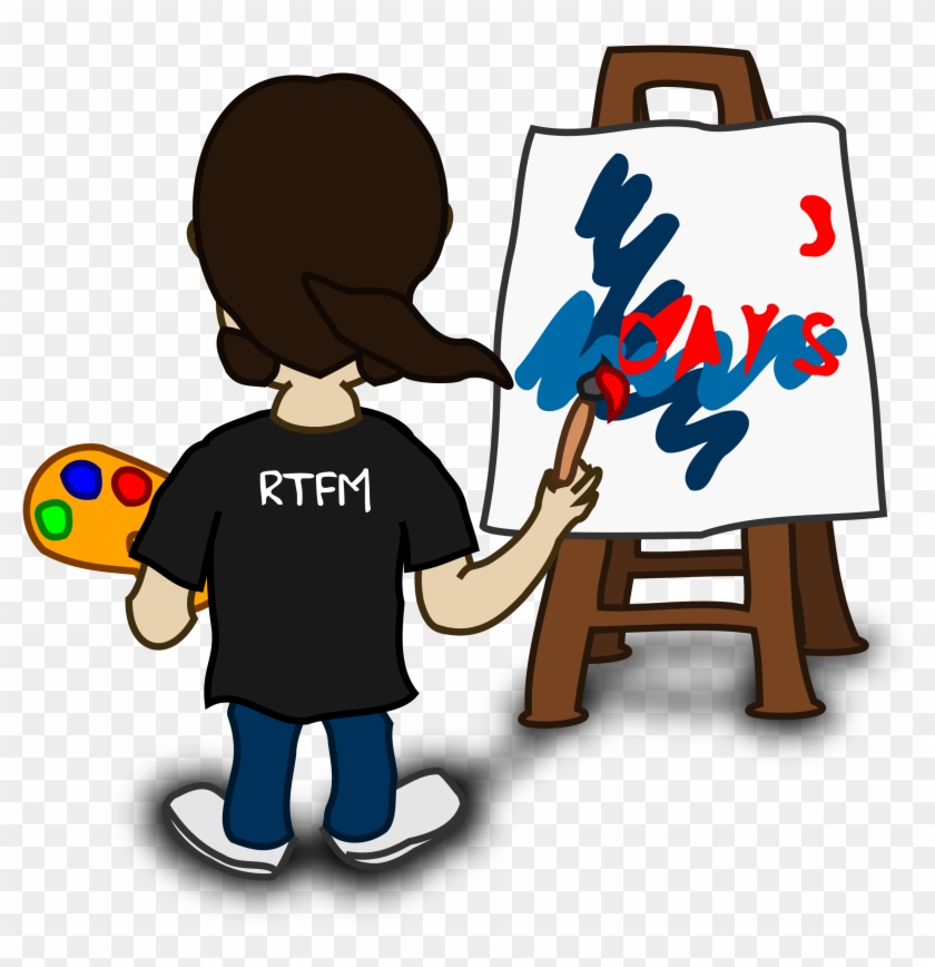 Painter Clipart #539516