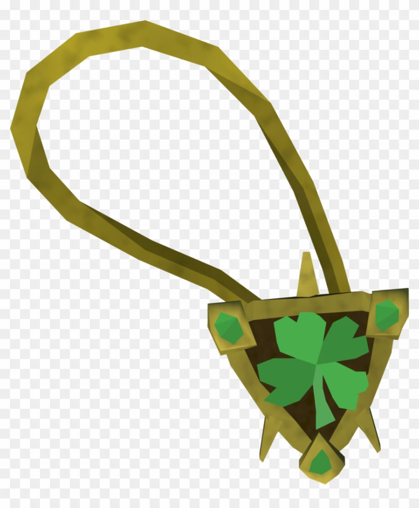 The Sparkling Four-leaf Clover Necklace Is A Prize - Four-leaf Clover #539769