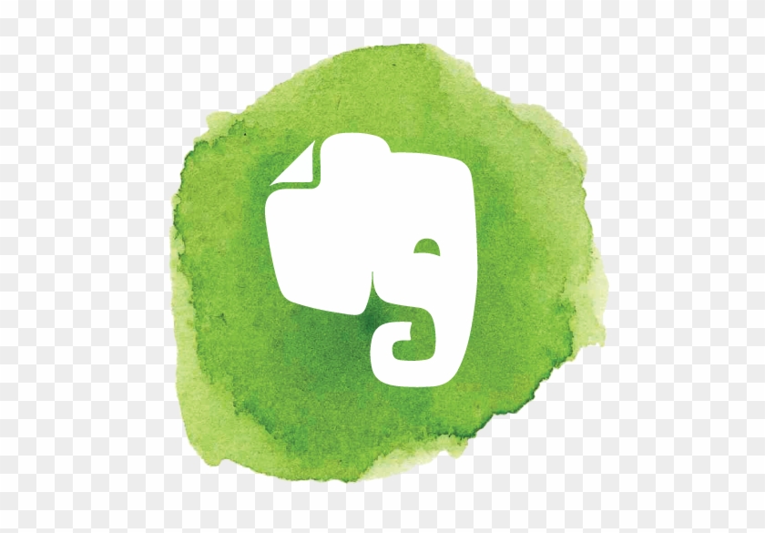 Evernote Icon - Elephant Social Media Icon #539842