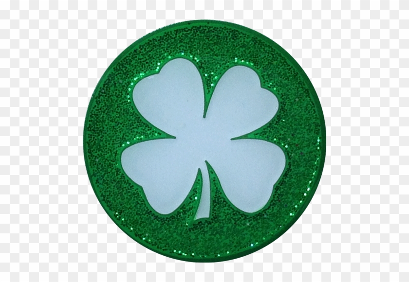 Get Lucky / Four Leaf Clover Shamrock 2-sided Ball - Four-leaf Clover #539851