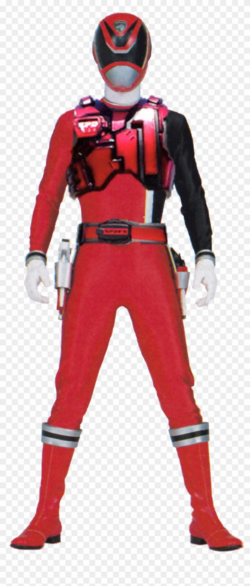 Of Employment In The Fire Squad, Ban Was Given An Upgrade - Power Rangers Spd Red Ranger #539957