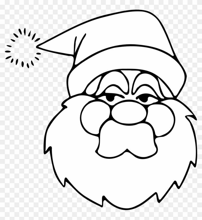 Christmas Penguin Clipart Black And White Clipart Panda - Güzel Noel Baba Çizimleri #539995