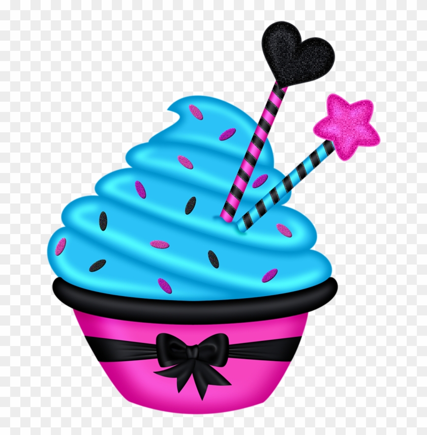 Lacarolita Sweet Heart Cupcake2 - Cup Cakes Clip Art #540056